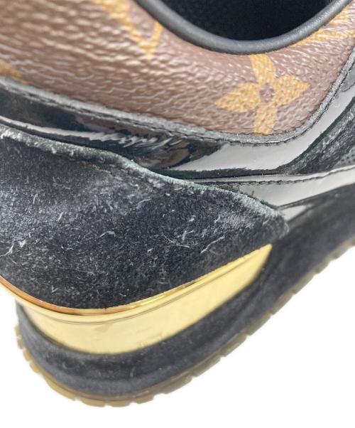 LOUIS VUITTON（ルイ ヴィトン）LOUIS VUITTON (ルイ ヴィトン) ローカットスニーカー　ランアウェイ ブラック サイズ:36 1/2（約23.5㎝相当）の古着・服飾アイテム