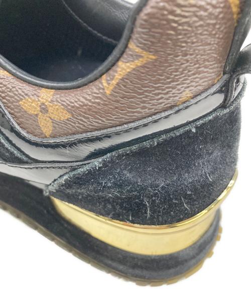 LOUIS VUITTON（ルイ ヴィトン）LOUIS VUITTON (ルイ ヴィトン) ローカットスニーカー　ランアウェイ ブラック サイズ:36 1/2（約23.5㎝相当）の古着・服飾アイテム