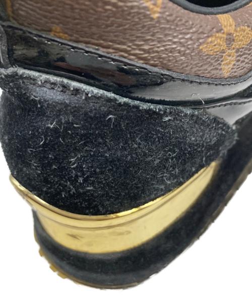 LOUIS VUITTON（ルイ ヴィトン）LOUIS VUITTON (ルイ ヴィトン) ローカットスニーカー　ランアウェイ ブラック サイズ:36 1/2（約23.5㎝相当）の古着・服飾アイテム