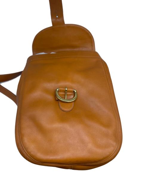 COACH（コーチ）COACH (コーチ) レザーリュック キャメルの古着・服飾アイテム