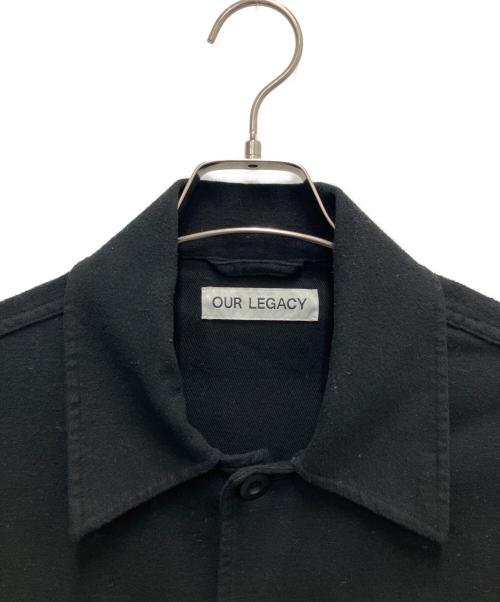 OUR LEGACY（アワーレガシー）OUR LEGACY (アワーレガシー) シャツジャケット ブラック サイズ:SIZE 46の古着・服飾アイテム