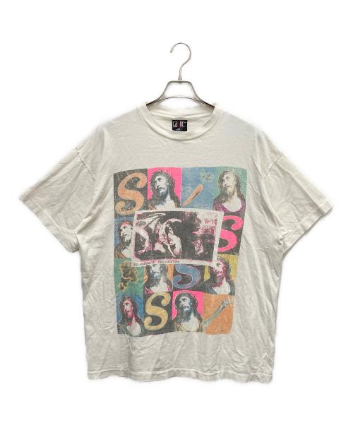 SAINT MICHAEL（セントマイケル）SAINT MICHAEL (セントマイケル) 半袖カットソー ホワイト サイズ:SIZE XLの古着・服飾アイテム