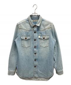 中古・古着通販】OFFWHITE (オフホワイト) デニムジャケット スカイ