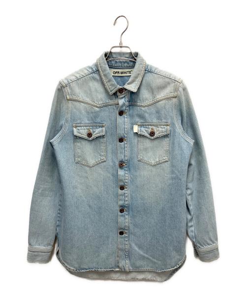 OFFWHITE（オフホワイト）OFFWHITE (オフホワイト) デニムジャケット インディゴ サイズ:SIZE XSの古着・服飾アイテム