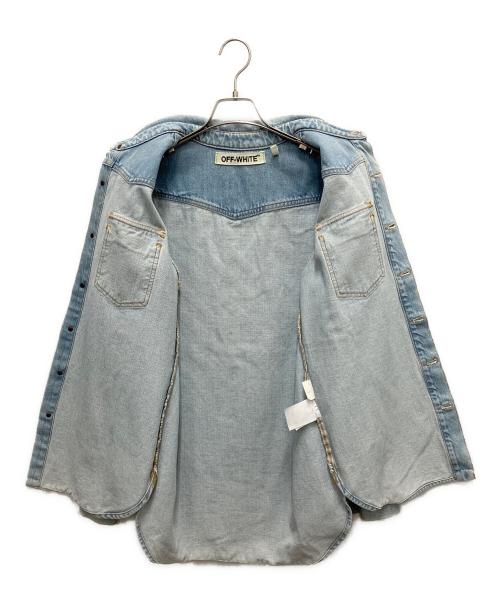 OFFWHITE（オフホワイト）OFFWHITE (オフホワイト) デニムジャケット インディゴ サイズ:SIZE XSの古着・服飾アイテム