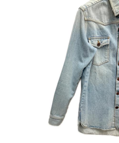 OFFWHITE（オフホワイト）OFFWHITE (オフホワイト) デニムジャケット インディゴ サイズ:SIZE XSの古着・服飾アイテム