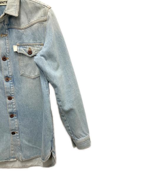 OFFWHITE（オフホワイト）OFFWHITE (オフホワイト) デニムジャケット インディゴ サイズ:SIZE XSの古着・服飾アイテム