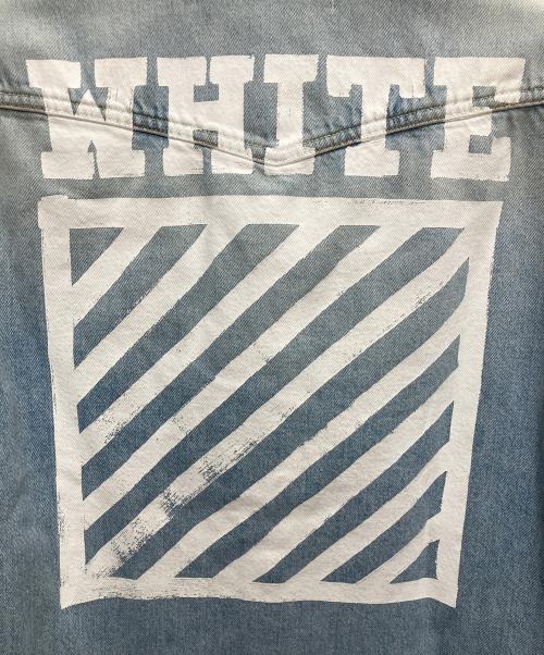OFFWHITE（オフホワイト）OFFWHITE (オフホワイト) デニムジャケット インディゴ サイズ:SIZE XSの古着・服飾アイテム