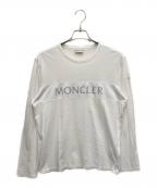 MONCLERモンクレール）の古着「長袖カットソー」｜ホワイト