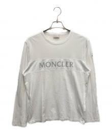 MONCLER（モンクレール）の古着「長袖カットソー」｜ホワイト