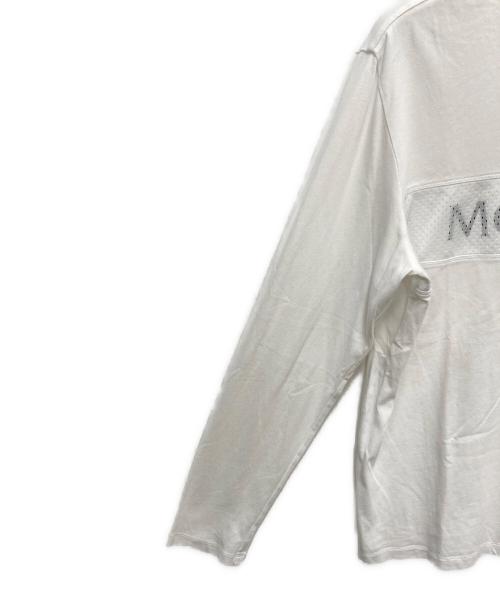 MONCLER（モンクレール）MONCLER (モンクレール) 長袖カットソー ホワイト サイズ:SIZE Lの古着・服飾アイテム