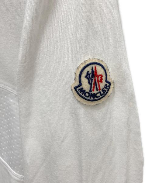 MONCLER（モンクレール）MONCLER (モンクレール) 長袖カットソー ホワイト サイズ:SIZE Lの古着・服飾アイテム