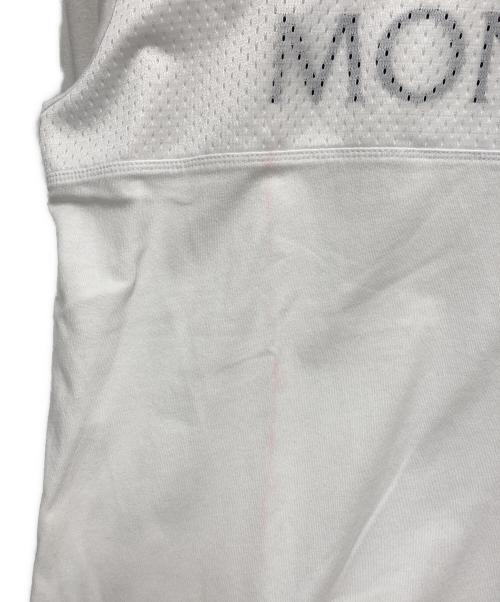 MONCLER（モンクレール）MONCLER (モンクレール) 長袖カットソー ホワイト サイズ:SIZE Lの古着・服飾アイテム