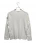 MONCLER (モンクレール) 長袖カットソー ホワイト サイズ:SIZE L：12000円