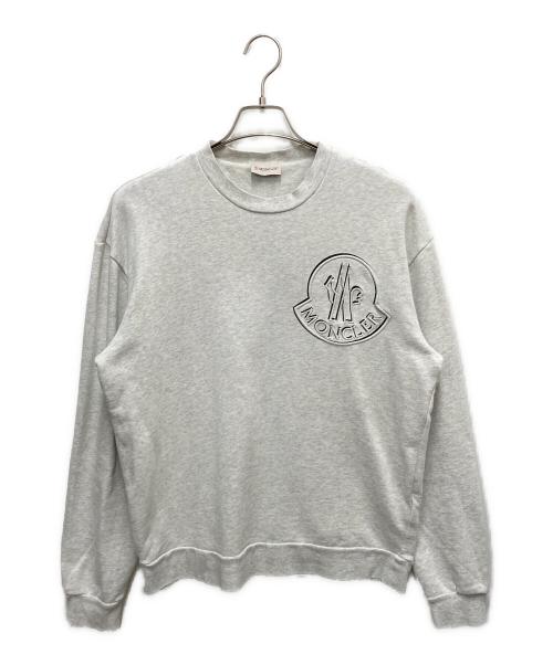 MONCLER（モンクレール）MONCLER (モンクレール) スウェット グレー サイズ:SIZE Lの古着・服飾アイテム