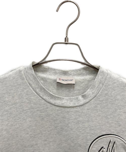 MONCLER（モンクレール）MONCLER (モンクレール) スウェット グレー サイズ:SIZE Lの古着・服飾アイテム