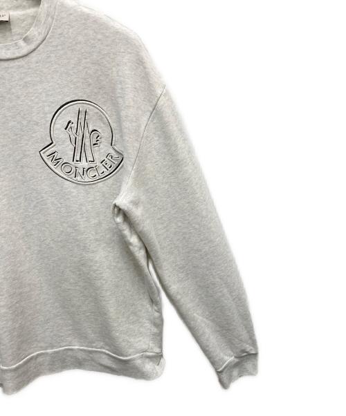 MONCLER（モンクレール）MONCLER (モンクレール) スウェット グレー サイズ:SIZE Lの古着・服飾アイテム