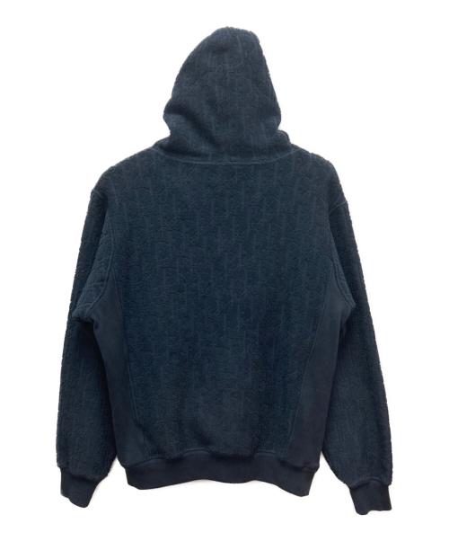 Dior（ディオール）Dior (ディオール) オブリーク パイルパーカー ネイビー サイズ:SIZE Sの古着・服飾アイテム