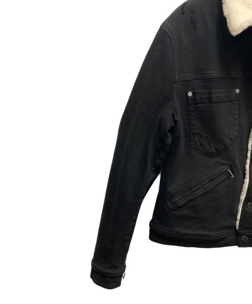 NEIL BARRETT（ニールバレット）NEIL BARRETT (ニールバレット) ダメージ加工ジャケット ブラック サイズ:SIZE Lの古着・服飾アイテム
