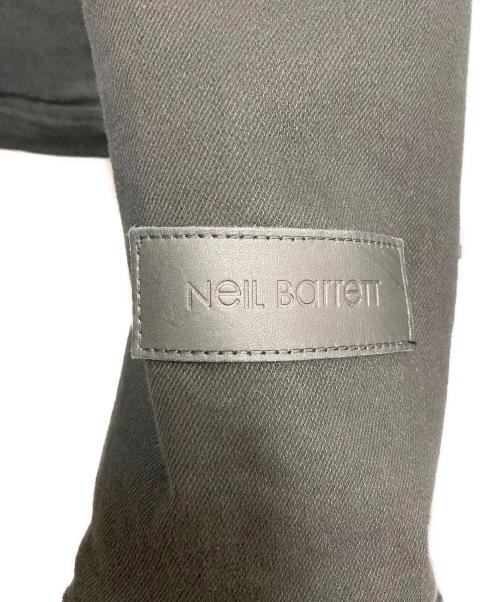 NEIL BARRETT（ニールバレット）NEIL BARRETT (ニールバレット) ダメージ加工ジャケット ブラック サイズ:SIZE Lの古着・服飾アイテム