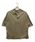 AURALEE（オーラリー）の古着「HIGH GAUGE PIQUE DOUBLE CLOTH SKIPPER POLO」｜オリーブ