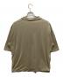 AURALEE (オーラリー) HIGH GAUGE PIQUE DOUBLE CLOTH SKIPPER POLO オリーブ サイズ:SIZE 4：8000円