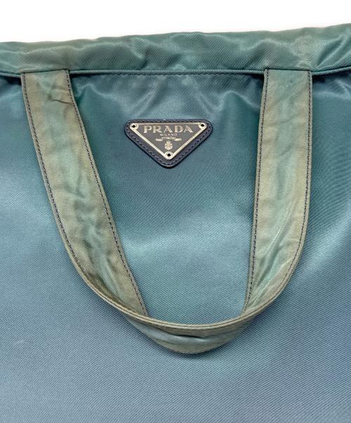 PRADA（プラダ）PRADA (プラダ) ナイロントートバッグ グリーンの古着・服飾アイテム