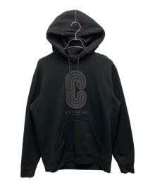 COACH（コーチ）の古着「プルオーバーパーカー」｜ブラック