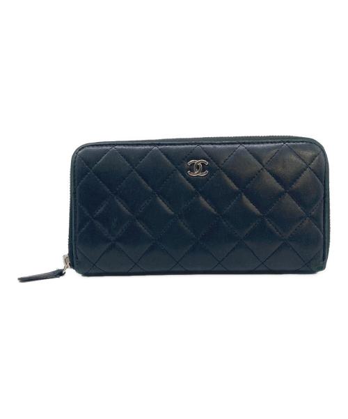 CHANEL（シャネル）CHANEL (シャネル) 長財布 ブラックの古着・服飾アイテム