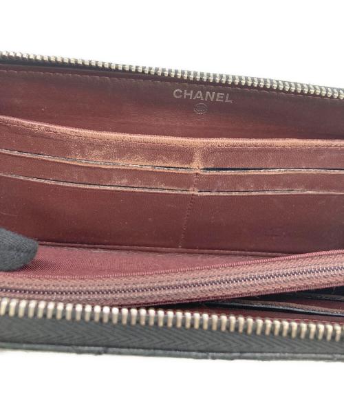 CHANEL（シャネル）CHANEL (シャネル) 長財布 ブラックの古着・服飾アイテム