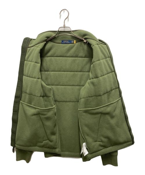 POLO RALPH LAUREN（ポロ・ラルフローレン）POLO RALPH LAUREN (ポロ・ラルフローレン) フリースジャケット グリーン サイズ:SIZE Lの古着・服飾アイテム