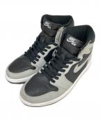 NIKEナイキ）の古着「AIR JORDAN1」｜グレー×ブラック