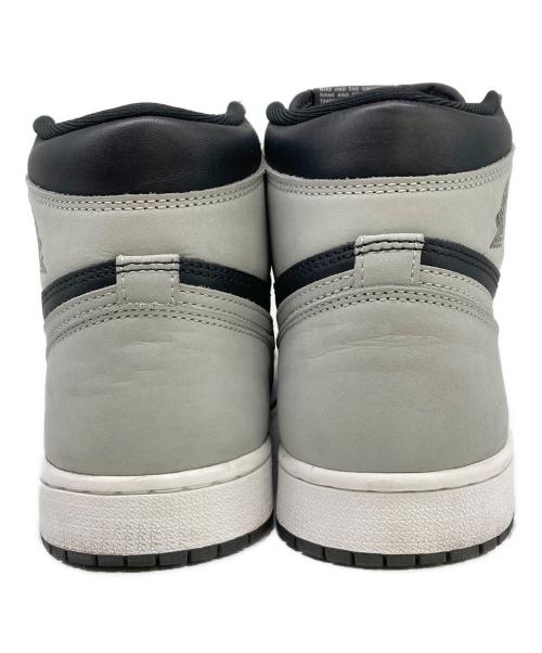 NIKE（ナイキ）NIKE (ナイキ) AIR JORDAN1 グレー×ブラック サイズ:SIZE 27.5cmの古着・服飾アイテム