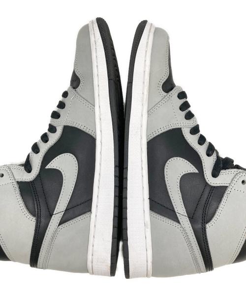 NIKE（ナイキ）NIKE (ナイキ) AIR JORDAN1 グレー×ブラック サイズ:SIZE 27.5cmの古着・服飾アイテム
