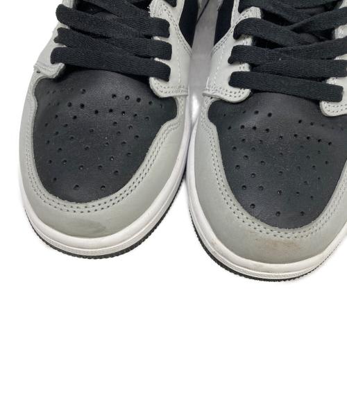 NIKE（ナイキ）NIKE (ナイキ) AIR JORDAN1 グレー×ブラック サイズ:SIZE 27.5cmの古着・服飾アイテム