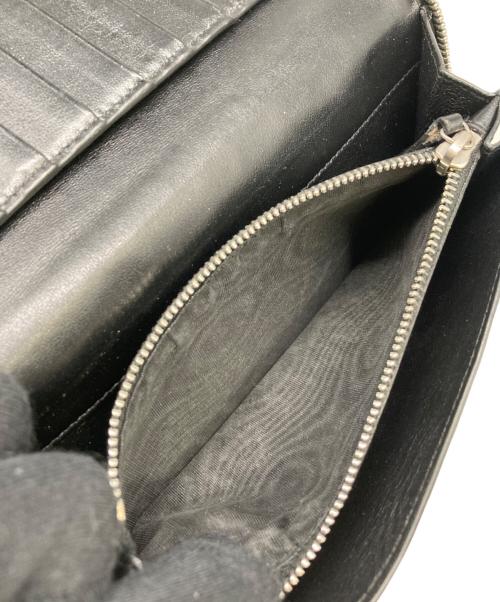 Saint Laurent Paris（サンローランパリ）Saint Laurent Paris (サンローランパリ) 長財布 ブラックの古着・服飾アイテム