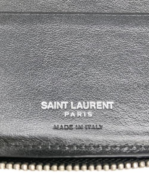 Saint Laurent Paris（サンローランパリ）Saint Laurent Paris (サンローランパリ) 長財布 ブラックの古着・服飾アイテム