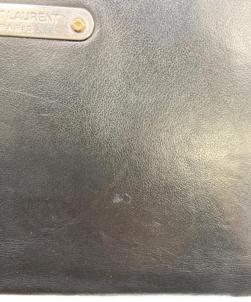 Saint Laurent Paris（サンローランパリ）Saint Laurent Paris (サンローランパリ) 長財布 ブラックの古着・服飾アイテム