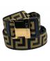 VERSACE（ヴェルサーチェ）の古着「ベルト」｜ゴールド×ブラック