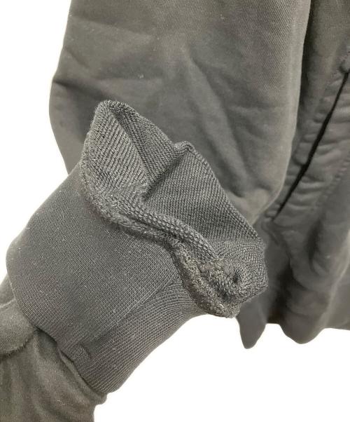 STONE ISLAND（ストーンアイランド）STONE ISLAND (ストーンアイランド) Organic Cotton Fleece Zip Hoodie ブラック サイズ:SIZE Lの古着・服飾アイテム
