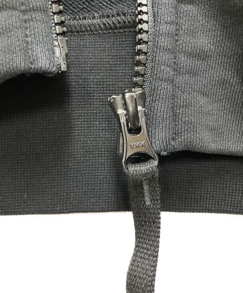 STONE ISLAND（ストーンアイランド）STONE ISLAND (ストーンアイランド) Organic Cotton Fleece Zip Hoodie ブラック サイズ:SIZE Lの古着・服飾アイテム