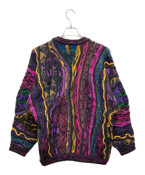 Coogi（クージー）Coogi (クージー) 3Dニット ブラック サイズ:SIZE Mの古着・服飾アイテム
