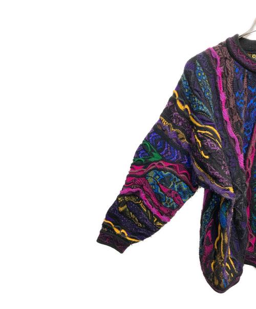 Coogi（クージー）Coogi (クージー) 3Dニット ブラック サイズ:SIZE Mの古着・服飾アイテム