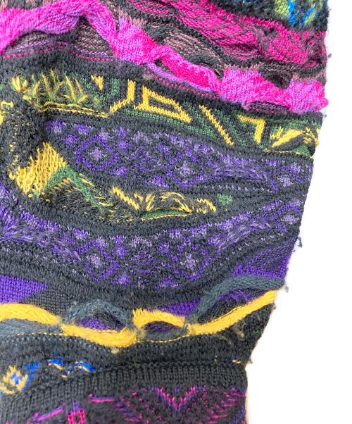 Coogi（クージー）Coogi (クージー) 3Dニット ブラック サイズ:SIZE Mの古着・服飾アイテム