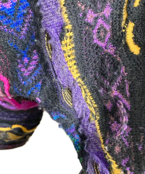 Coogi（クージー）Coogi (クージー) 3Dニット ブラック サイズ:SIZE Mの古着・服飾アイテム