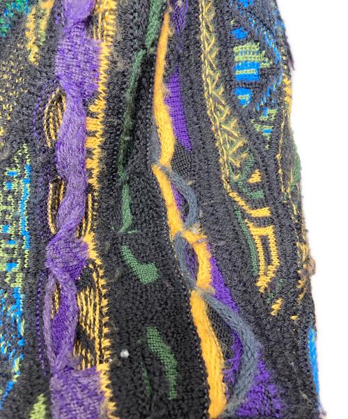 Coogi（クージー）Coogi (クージー) 3Dニット ブラック サイズ:SIZE Mの古着・服飾アイテム