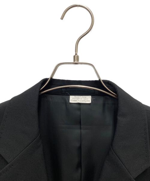 COMME des GARCONS HOMME DEUX（コムデギャルソン オム ドゥ）COMME des GARCONS HOMME DEUX (コムデギャルソン オム ドゥ) テーラードジャケット ブラック サイズ:SIZE Mの古着・服飾アイテム