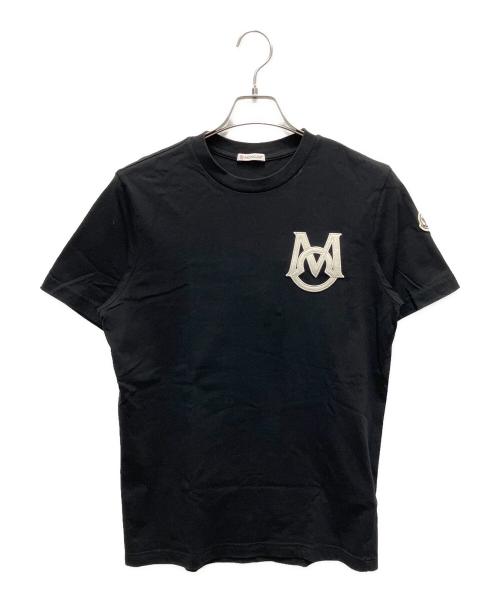 MONCLER（モンクレール）MONCLER (モンクレール) 半袖カットソー ブラック サイズ:SIZE Sの古着・服飾アイテム