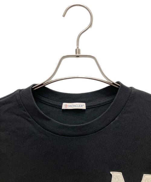 MONCLER（モンクレール）MONCLER (モンクレール) 半袖カットソー ブラック サイズ:SIZE Sの古着・服飾アイテム