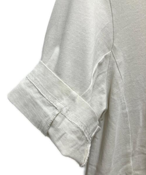 MONCLER（モンクレール）MONCLER (モンクレール) 半袖カットソー ホワイト サイズ:SIZE XSの古着・服飾アイテム